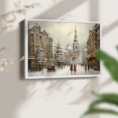 Chirstmas Art-CCCXLI -Framed Print - Restickable