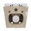 Cuvette de toilette murale allongée à fixation murale Hampton-100562362