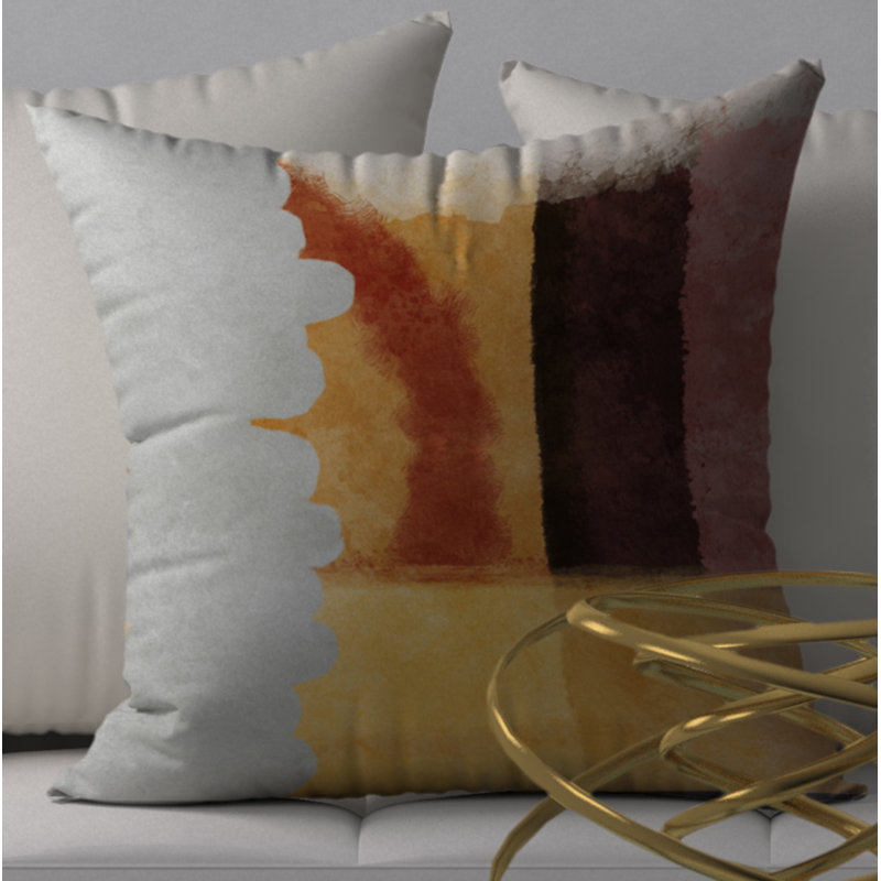 Housse de coussin carrée charmante et insert, 20 po X 20 po