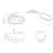 Ove 59.25" x 30” Freestanding Soaking Solid Surface Bathtub with Wetmar Bio-70767159