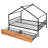 Metal Bed with Two Drawers Bed Frame-1820569838-1820569832