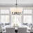 Ciriclio 5 - Light Dimmable Drum Chandelier