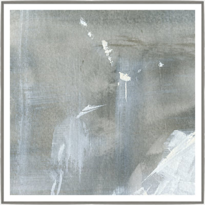 'Neutral Abstracts' Framed Print