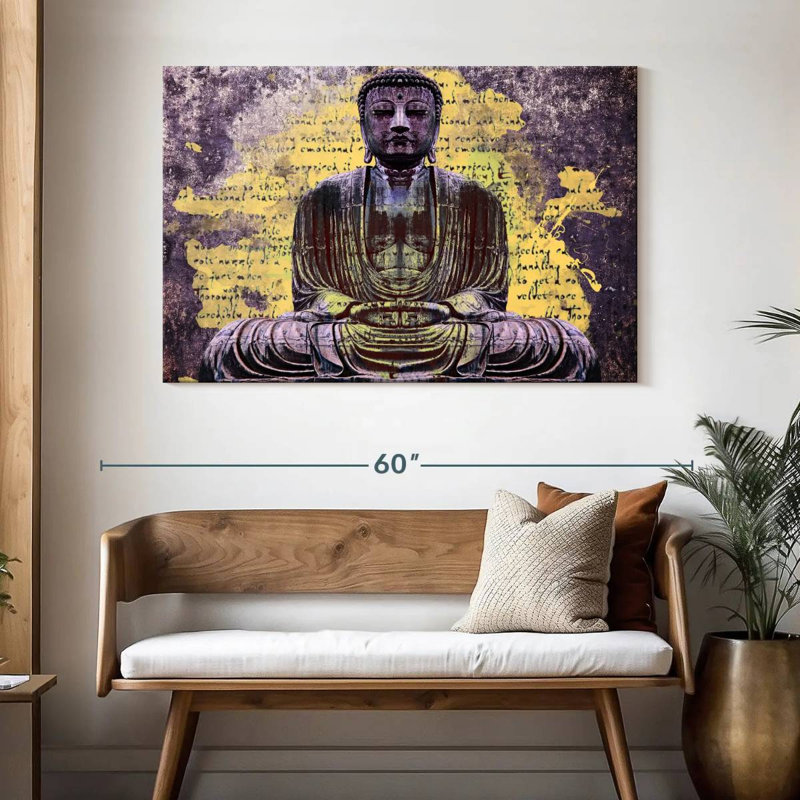 Adella Ponder Buddha, 32" H x 48" W