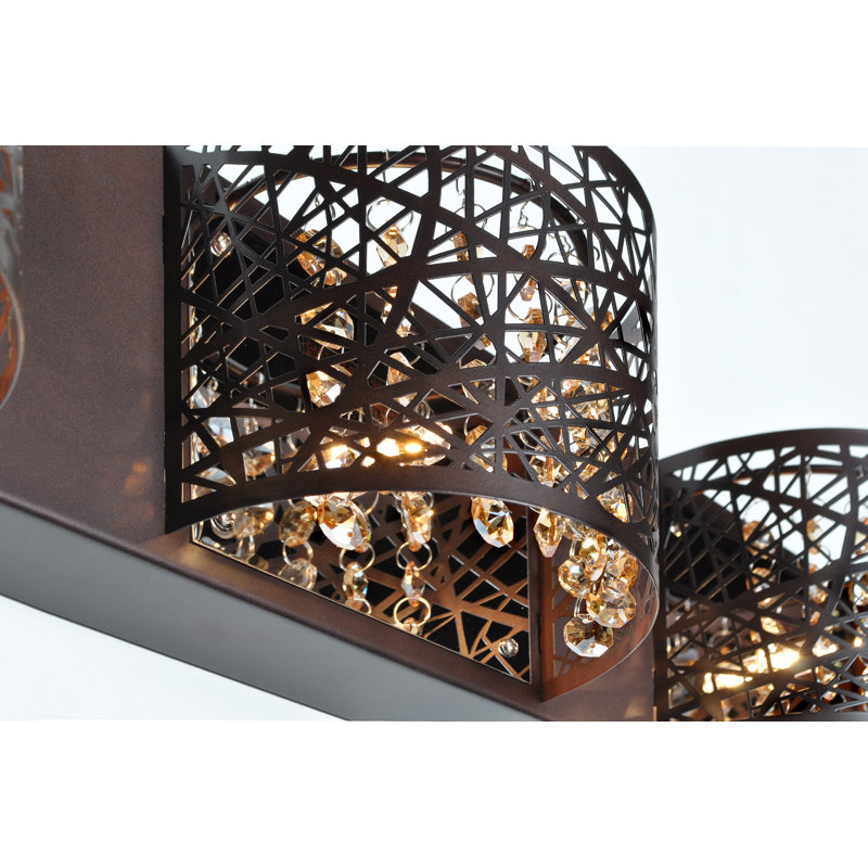 Mascher 3 - Light Dimmable Vanity Light, Bronze/Cognac