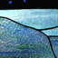 Panneau de vitrail 12,5 "Elena Northern Lights Lake