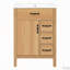 Meuble-lavabo 24 po avec lavabo en céramique