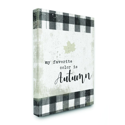 «Favorite Season Is Autumn», impression