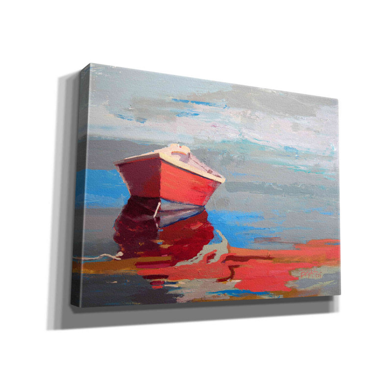 Reproduction sur toile tendue, H 12 po x l 16 po x P 0,75 po