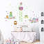 Owl, Tree and Star Nursery Kids Wall Sticker