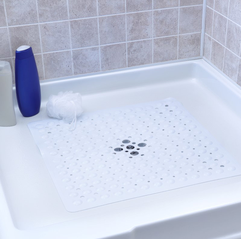 Aesop Non-Slip Shower mat, White