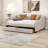 Full Size Upholstered Daybed with Two Drawers-760168307