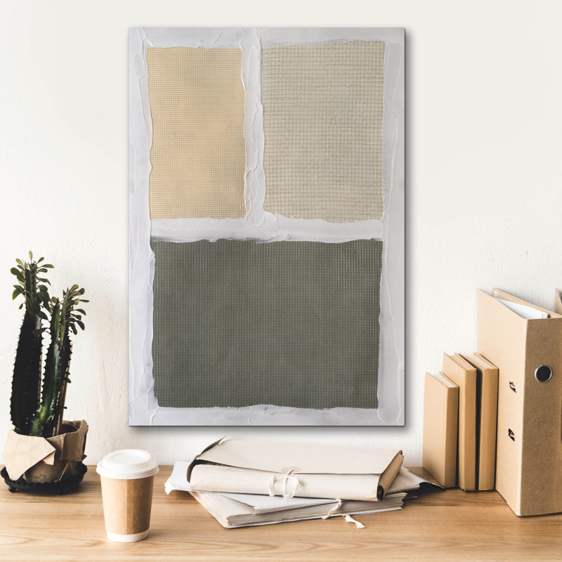 Toile épique Graffiti «Even Weave 2» par Vanna Lam, 18 po x 26 po