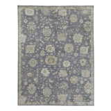 Museum Oriental Area Rug in Medium Blue