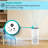 Equator Advanced Appliances Tabletop Air Purifier with True HEPA Filter and Humidifier Function for 269 Cubic Feet