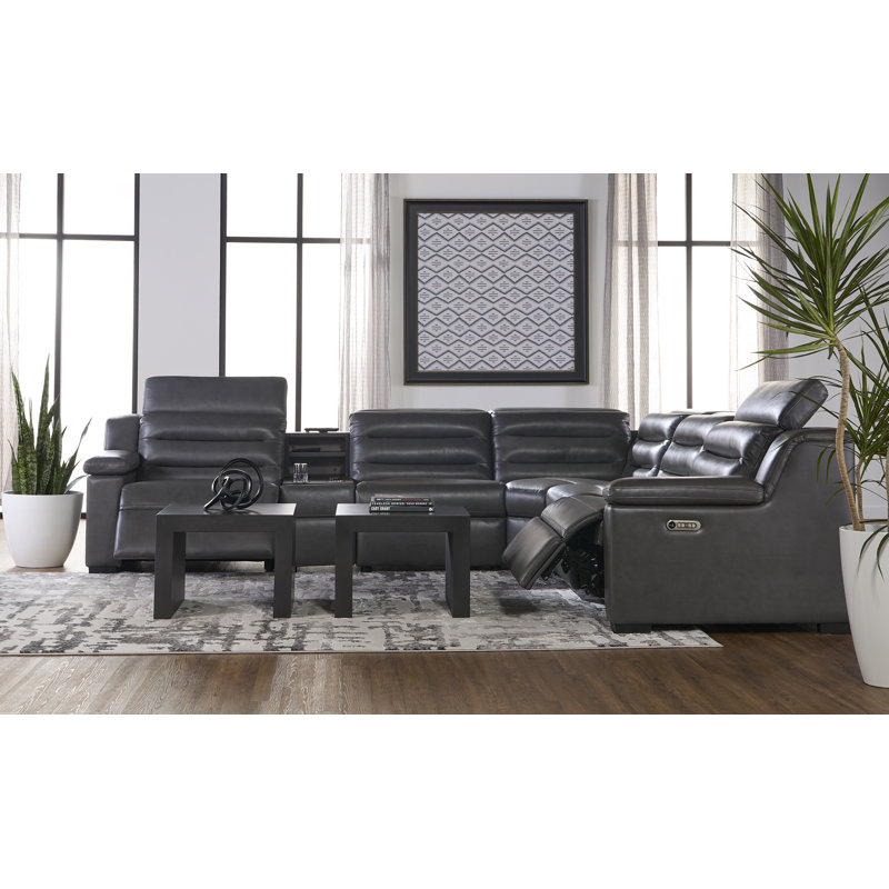 Canapé modulaire inclinable 53016, Fer Tanner
