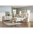 Hazelwood Distressed White Eastern King Panel Bed