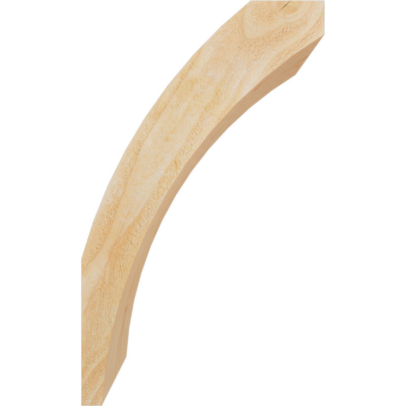 Genouillère Thorton, Sapin Douglas de 6 po (sciage brut), 12 po X P 20 po H