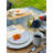 Tuscan Villa Red Vanilla 18 Piece Dinner Set Service for 6