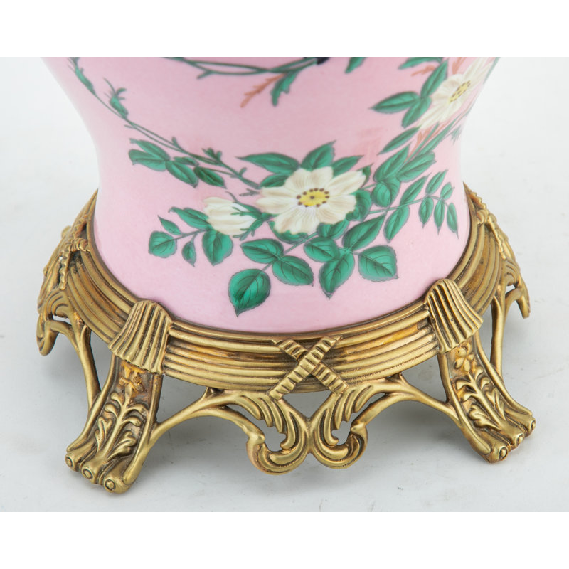 Pink Garden Handmade Porcelain China Table Vase
