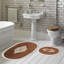 Ensemble de tapis de bain floral 2 pièces-364098449