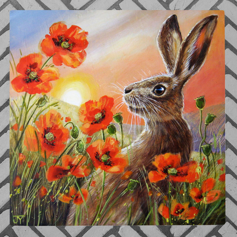 JUDITH YATES Farmhouse Wall Decor on Ceramic