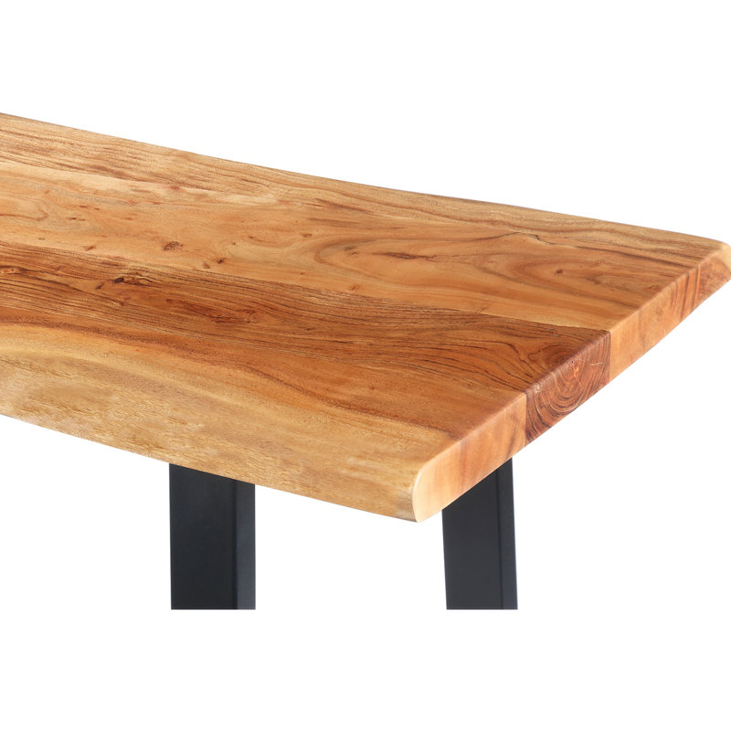 Luler Metal Base Writing Desk