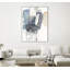 Indigo Splatter I par Victoria Barnes - reproduction sur toile flottante-855235528