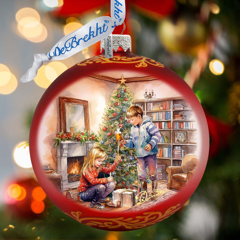 5.5'' Glass Ball Ornament