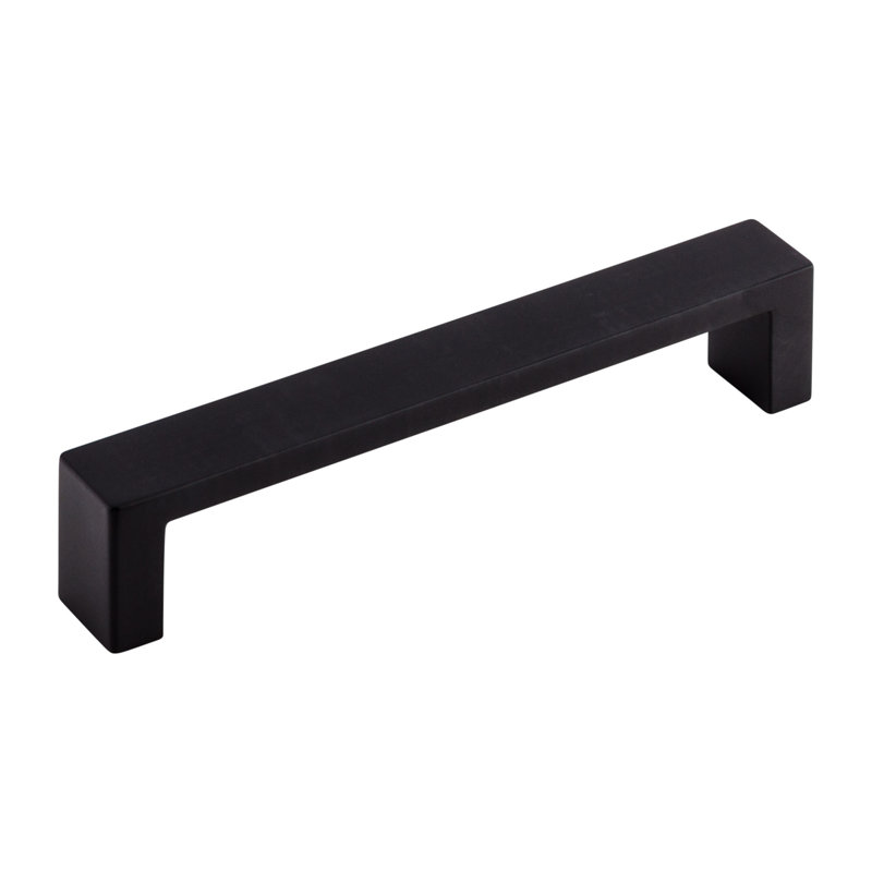 Modern Metro Bar Pull, Flat Black, 5" Center to Center