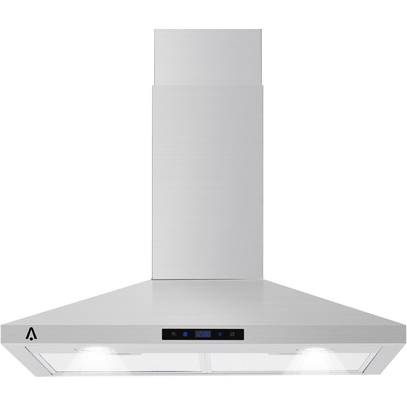 Hotte de cuisine, hotte de cuisine convertible sans conduit / à conduit de 265 pi³ / min