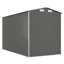 2Ft. 6in. W x 4 ft. 7.in D Galvanised Steel Steep Slope Garden Shed-79095690