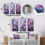 Berceuse Essential Lilacs - lot de 3 impressions de lilas-462172623
