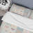 Cream Love Patchwork Polyester Patchwork Duvet Cover Set-526812391