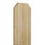 9/16 po L 5 po L 6 pi. H Hachette en bois pour clôture de jardin (paquet de 25)