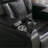 270 Degree Swivel PU Leather Power Recliner Individual Seat Home Theater Recliner With Tray Table,  Phone Holder, Cup Holder,  USB Port, Hidden Arm Storage For Living Room-1995657060
