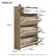 24 Pair Flip Down Shoe Storage-1213592722