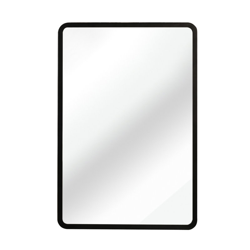 Armoire-miroir noire à fixation murale ou encastrée 16 po x 24 po, 24 po x 16 po
