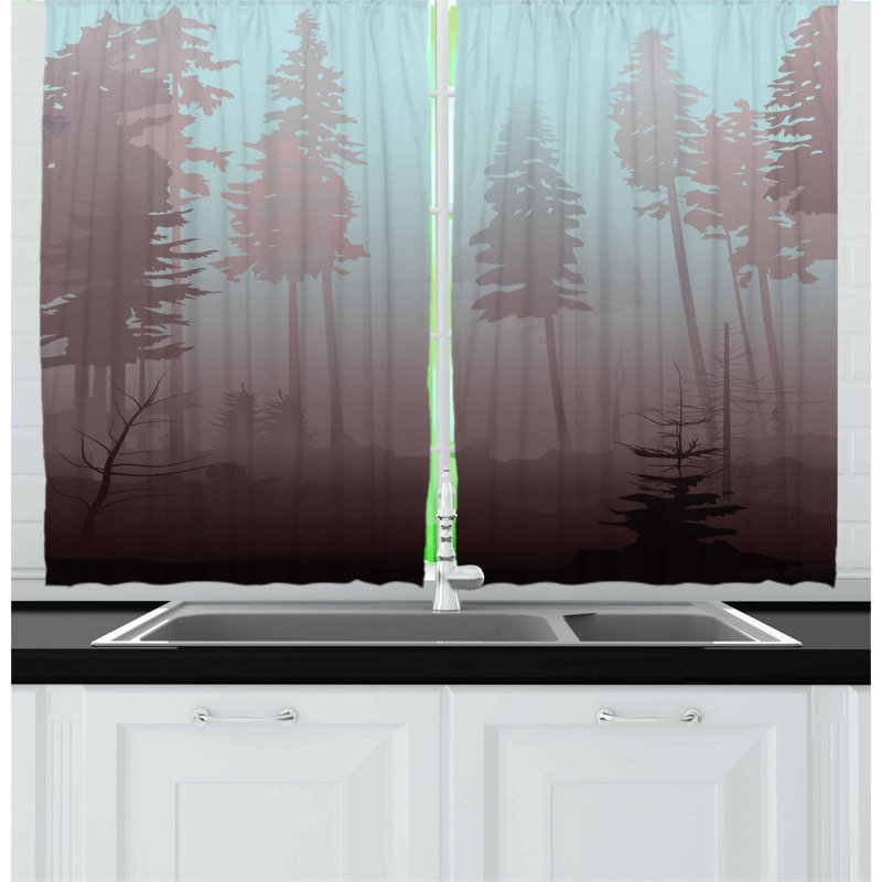 Tailored Kitchen Curtain