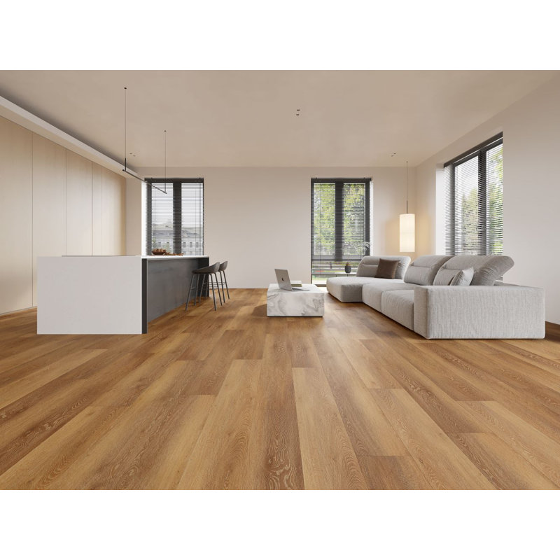 Hampton 9" x 72" x 12mm Vinyl Extra Long Plank, Levitas Wood