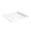 OVE Decors l 32 po x L 36 po avec base de douche rectangulaire à drain réversible (blanc)