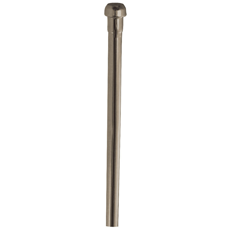 Kingston Brass Complement 20-Inch Bullnose Bathroom Supply Line, Polished Chrome