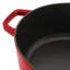 Staub Cast Iron 6.25-Qt Wide Oval Dutch Oven - White-1976446439