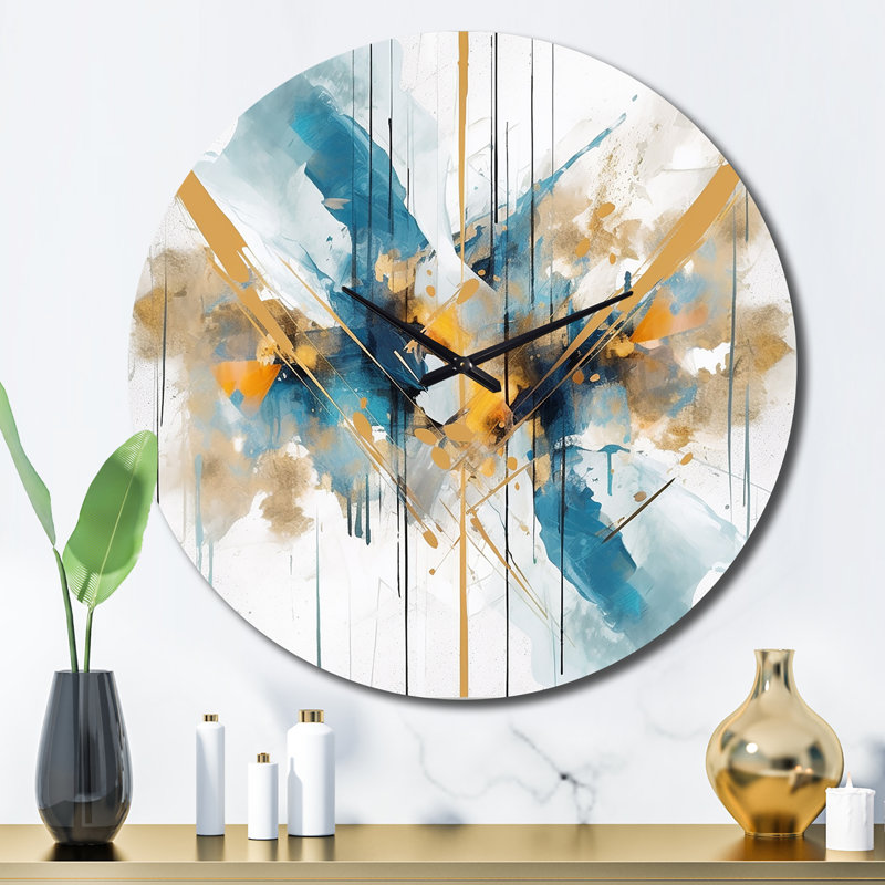 Metal Wall Clock, Large