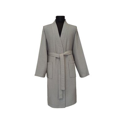 Brenna Waffle Kimono Bathrobe Loops -  Alwyn Home, EB297065417547BD990DD978D87FF776