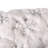 21"L White Plush with Snowflake Christmas Stocking