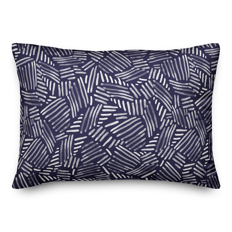 Abstract Outdoor Throw Pillow