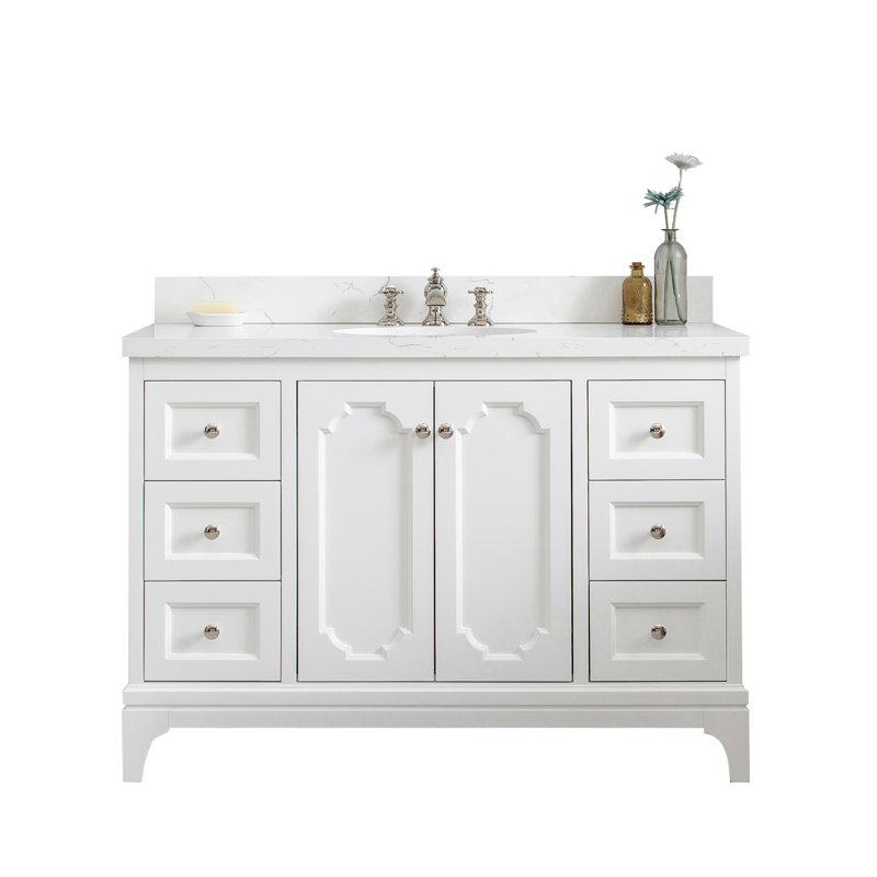 Darreyl 48'' W Single Vanity with Mirror