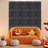12PCS Artificial Rose Wall Background