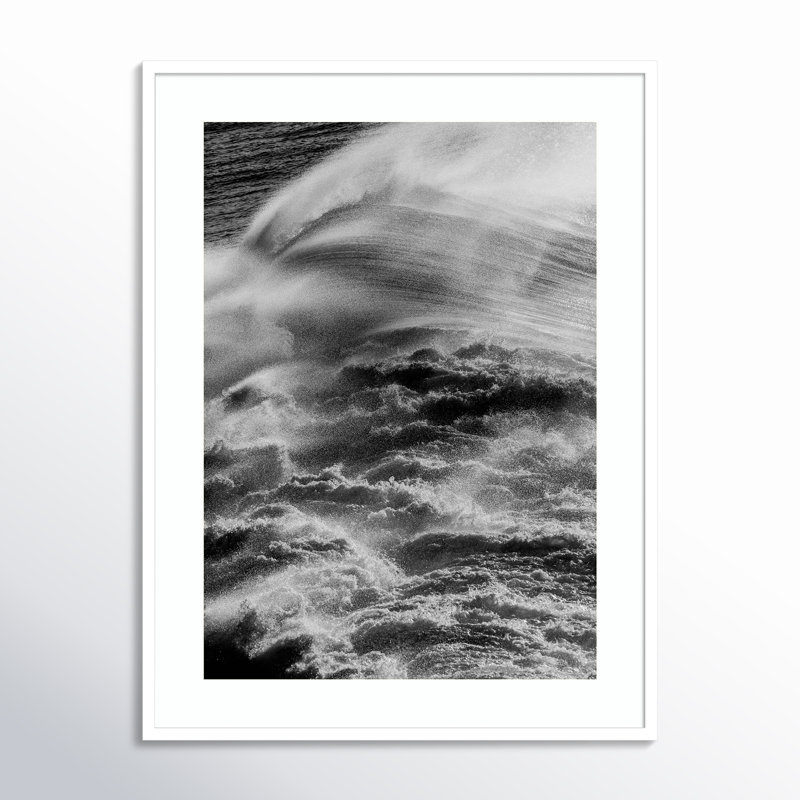 Reproduction d'art encadrée Almerton, Blanc, H 41 po x l 31 po